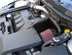 K&N air intake installed in 2008 Dodge Caliber SRT4