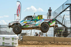 In round 1 Cam Reimer finished with a solid 8th place and he was running top-5 in round 2 before his transmission broke