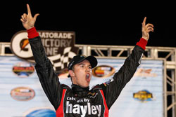 NASCAR K&N Pro Series Cameron Hayley Victorious at UNOH Battle of the Beach