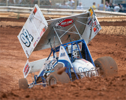 K&N air filters protects sprint car racers engines from dirt and debris at every race
