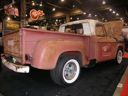 The Cherry Bomb 1964 Dodge D-100 was featured on Stacey David's Gearz Show