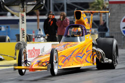 Chip Rumis' Beautiful New Spitzer Top Dragster. Photo by: Bob Johnson Photography.