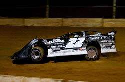Ferguson holds a slim two point lead headed into the season finale Blue-Gray 100 at Cherokee in late November. Photo Credit: Glensphoto.com