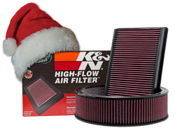 K&N air filters are the gifts that keep giving for a million miles.