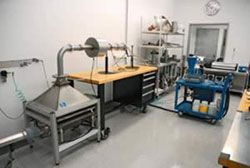 K&N in-house filtration laboratory