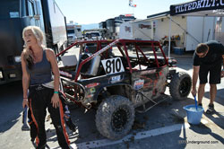 Corry Weller has many reason to smile.  She leads the LOORRS UTV points standings.