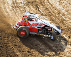 . K&N's Cory Kruseman is once again back in the USAC Western States Midget points lead.