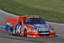 Driver Rick Crawford has logged over 51,000 miles in the NASCAR Camping World Truck Series competition