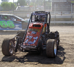 K&N sponsored teen Cody Swanson is third overall in points in the USAC Ford Focus Series, photo by Debbie Swanson