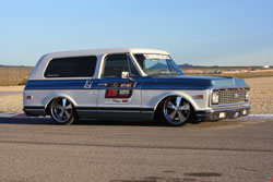 Brett Alworth and Curt Hill transformed a homely 1972 Chevy Blazer into an award winning show stopper.