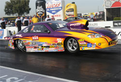 The win at the 46th Annual Automobile Club of Southern California NHRA Finals gives Fletcher his 70th NHRA event victory, moving him into seventh on the all-time NHRA winner's list.