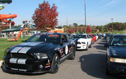 The 2010 Ford Mustang Shelby GT500 and Neve have been leading the Fall Cruise for a Cause in the Dells for the past two years.