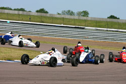 The Scholarship class is for Drivers new to Formula Ford and they must drive a year old car