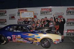 David Gotts won Super Quick finals in his first ever NMCA West event