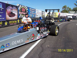 David Oenes is looking forward to competing in more events during the 2012 season.