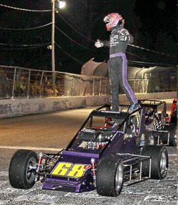With his busy schedule this year DeCaire has only raced once in defense of his 2009 CFWSS title, and he won that one.