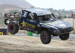 Metal Mulisha has its first professional truck racing victory at Lake Elsinore Motorsports Complex in California