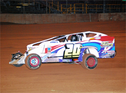 Frenchville, Pennsylvania racer drives Chevy powered race car in the Big Block Dirt Modified Division