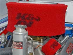 Rougeux uses K&N Engineering Products