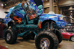 2011 SEMA Show featured thus custom Ford Excursion called the &quot;Seascursion&quot;