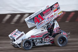 Racer Dominic Scelzi plans to complete this year in the 360 Sprint Car, and hopefully move up into the 410 Sprint Car class for much of next year.
