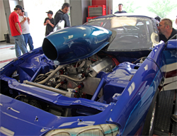 K&N hood scoop helped 1994 Chevy Camaro go faster on SPEED-TV reality show Drag Race High