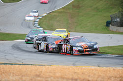 Number 97, Jesse Little, received the NASCAR K&N Pro Series East Sunoco Rookie of the Year honors