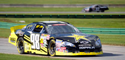 Dylan Kwasniewski lead a race-high 39 laps in the NASCAR K&N Pro Series at Virginia International Raceway for the victory.