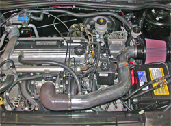 69-4510TS prototype installed in a 2002 Chevrolet Cavalier with a 2.2 liter engine