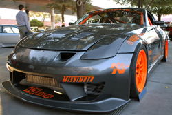 Highly customized 2004 Nissan 350z at the 2011 SEMA Show.