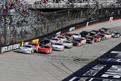 TThe drivers are ready to go at the NASCAR K&N Pro Series East at Bristol Motor Speedway.