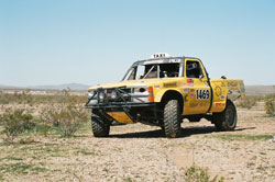 Number 1469 full-size Chevy truck with winning track record