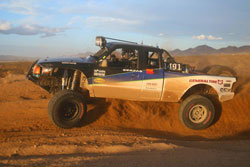 In 2011 it was Ernie Serfas getting the win at the Ball Out 250 in Barstow, driving the 1491 Trophy Truck.