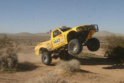 The 302 powered four-link Ford Ranger number 1449 is piloted by Shawn Walters and Justin Rhynes.