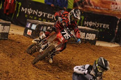 After missing a full season of AMA Supercross, Phil Nicoletti made a strong showing in the Supercross East Coast Lites season opening round.