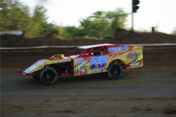 The number 75 had its best finish of the series by posting an eighth place at Ponderosa Speedway in Junction City, Kentucky.