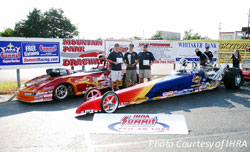 Three finals in two days for K&N's Team Elrod Racing, (left to right) Tony, Jacob and Dave.