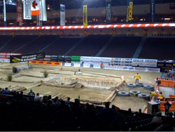 Orleans Arena Endurocross Track in Las Vegas