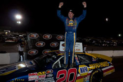 Eric Holmes wins NASCAR K&N Pro Series West at Spokane County Raceway in Washington