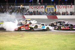 NASCAR K&N Pro Series West race at All American Speedway in Roseville, California
