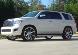 2008 Toyota Sequoia Platinum Edition for SEMA in Las Vegas, Nevada