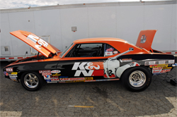 1969 Camaro Stock car owned and driven by Dan Fletcher, one of the most recognizable sportsman class drivers in Drag Racing