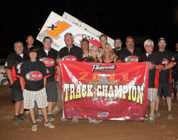Forsberg's Placerville Speedway Championship marked the 10th overall championship of his career.