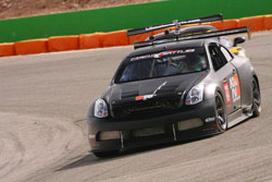 Paul Brown driving the K&N Time Attack G35.