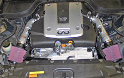 69-7082TS K&N air intake system installed in 2007 G35 Infiniti Sedan