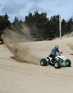 In 2010, at age 64, Gary Armstrong entered his first pro ATV drag race and won the event.