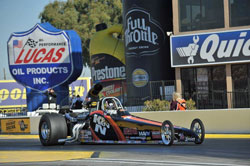 Greg Boutté's win at the 28th annual NHRA Full Throttle Drag Racing Series Arizona Nationals was his third of the 2012 season.