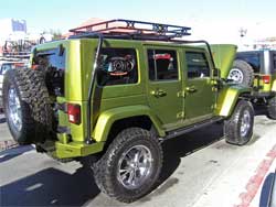 Burnsville Offroad had six Jeeps with Hemi installations at SEMA 2007