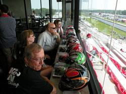 Last Year Sweepstakes Contestants wait to see who will win the NHRA K&N Horsepower Challenge