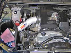 Air Intake Installed in Chevy Colorado